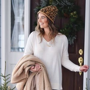 Nordstrom Accessories - Leopard Beanie Nordstrom Accessories - Leopard Beanie